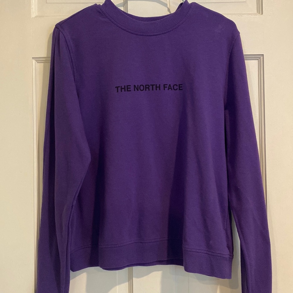 North Face sweatshirt